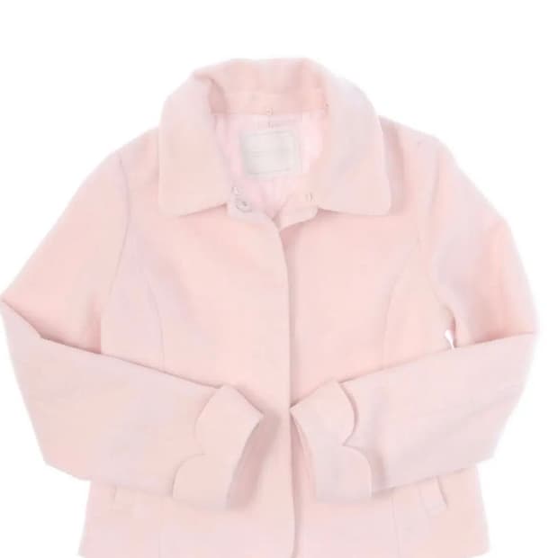 세실맥비 빈티지 핑크 코트 일브 양산형 달천깔 솜 stc 베베