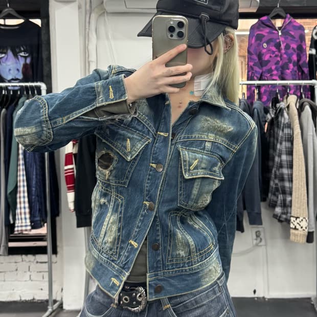 VTG 그런지 데님자켓