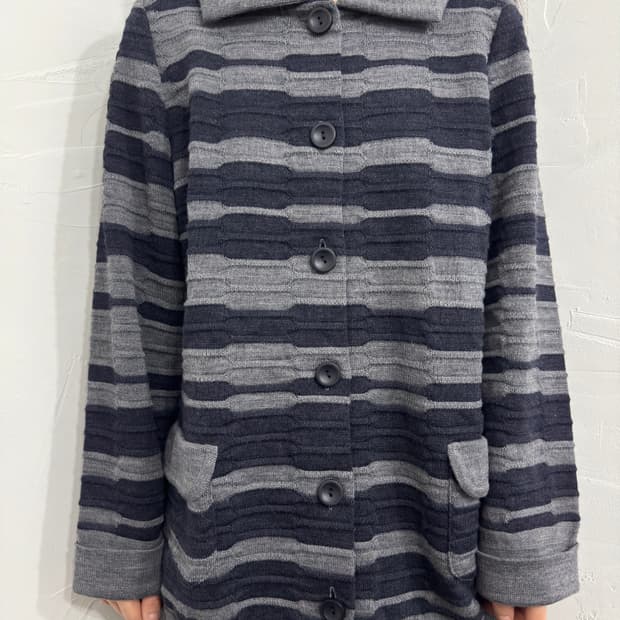 knit wool cardigan