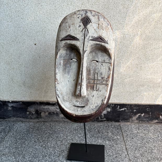 아프리카 가봉 응길 팡 마스크 가면 Ngil Fang Mask