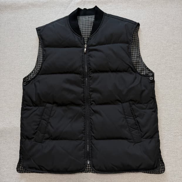 YSL 입생로랑 리버시블 패딩조끼