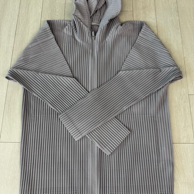 옴므플리세 후드집업 (새상품, 3사이즈) 