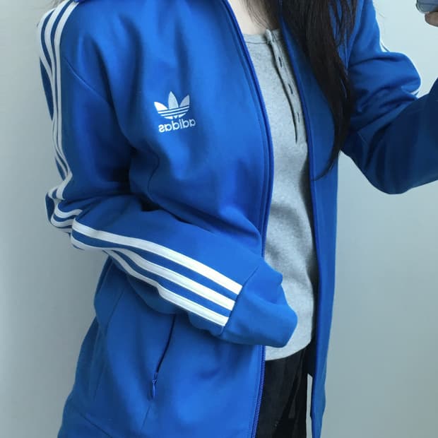 Adidas 아디다스 블루 유로파 트랙탑 
