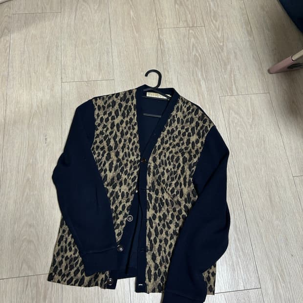 haversack 호피가디건