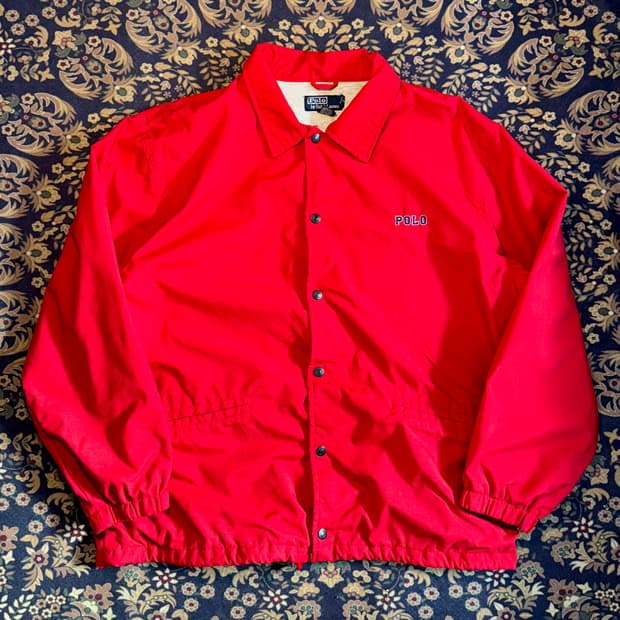 폴로 나일론 코치자켓