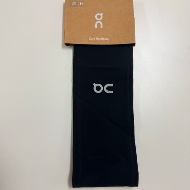 온 러닝 코어 헤드밴드 블랙