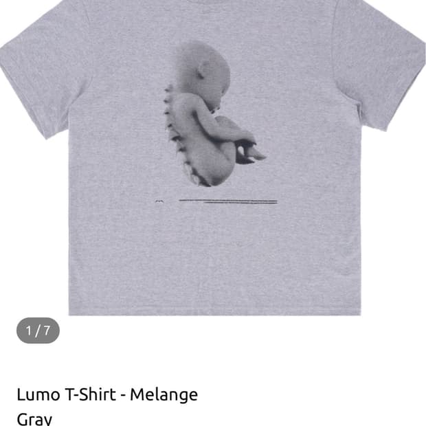 머신신테시스 Lumo T-Shirt 새상품