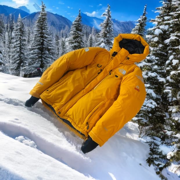 노스페이스 히말라야 대장급 패딩 (L)