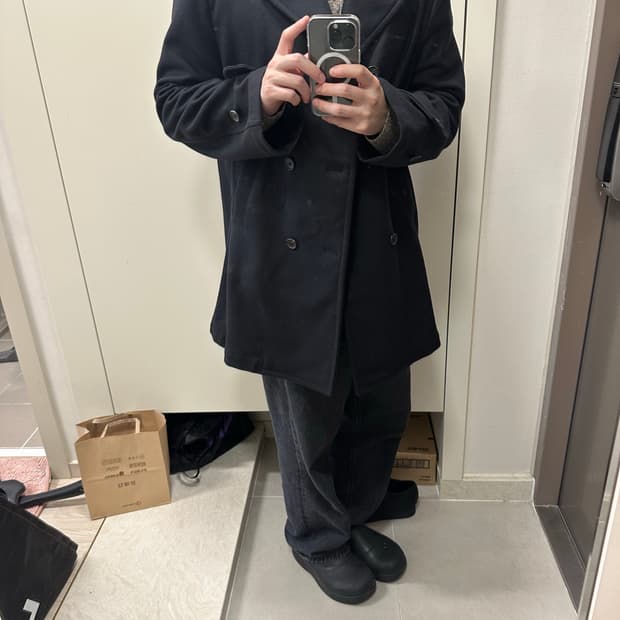 꼼데가르송 셔츠 피코트