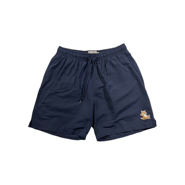 [Maison Kitsune] 메종키츠네 폭스패치 스윔 쇼츠