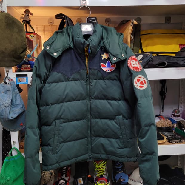Adidas Badge Down JK 아디다스 다운 자켓 패딩 오리털