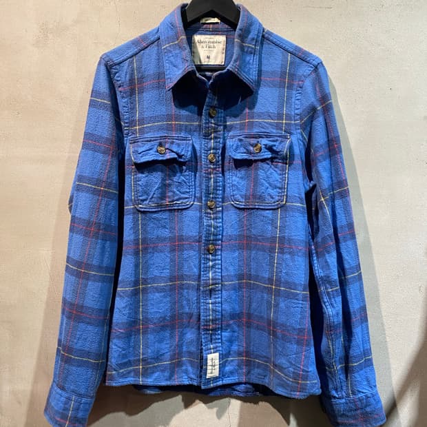 아베크롬비 체크 셔츠