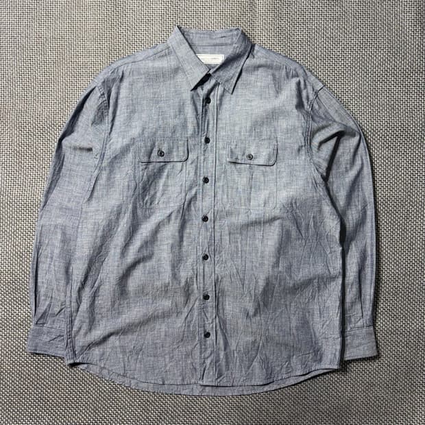 유니버셜프로덕트 샴브레이셔츠