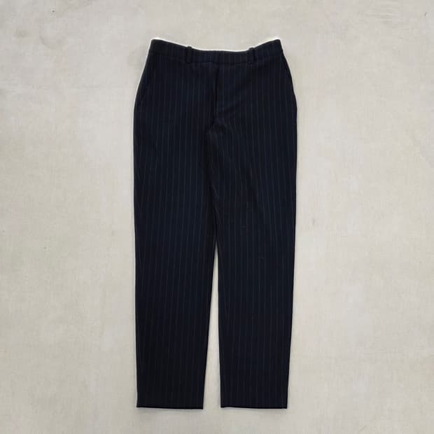 [M] 유니클로 여성 스트라이프 슬랙스 바지 팬츠 1230J