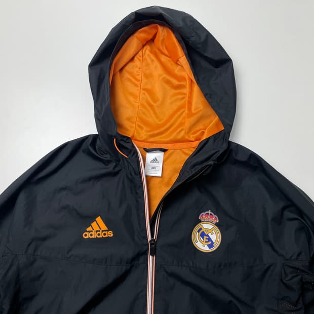 [택포] 아디다스 레알마드리드 바람막이 자켓 블랙 95