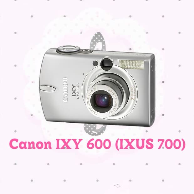 [한국어🍀/작례⭕️] 캐논 IXY600(IXUS700) 빈티지 디카