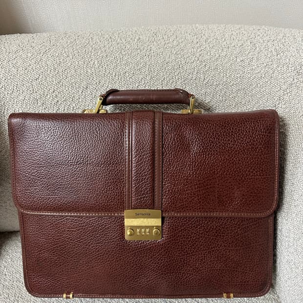 샘소나이트 가죽 서류가방, 브리프케이스 팝니다