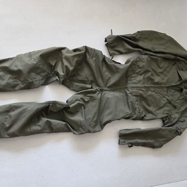 80's CVC Coverall  us army 탱커 오버롤 밀리터리