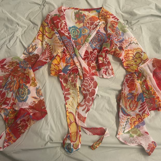 파우닝 오리엔탈 블라우스