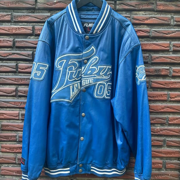 빈티지 90s 푸부 레더 자켓