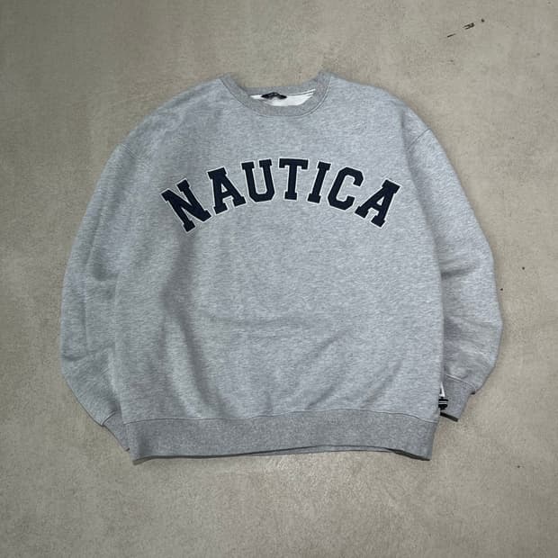 노티카 빅로고 스웻셔츠 s10245