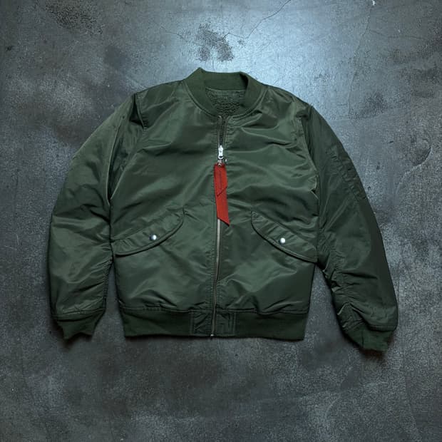 빈티지 항공 ma-1 자켓