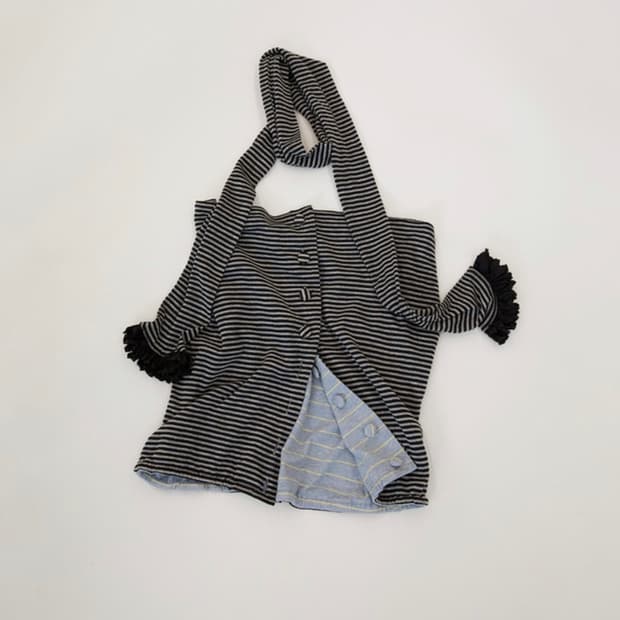 DIRDDY 리버시블 스카프세트 탑