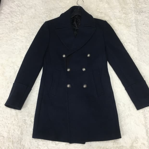 시스템옴므 울 캐시미어 더블 코트 BB18