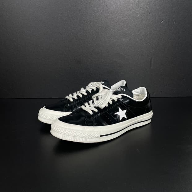 [260] Converse 컨버스 블랙 원스타 레더 한별