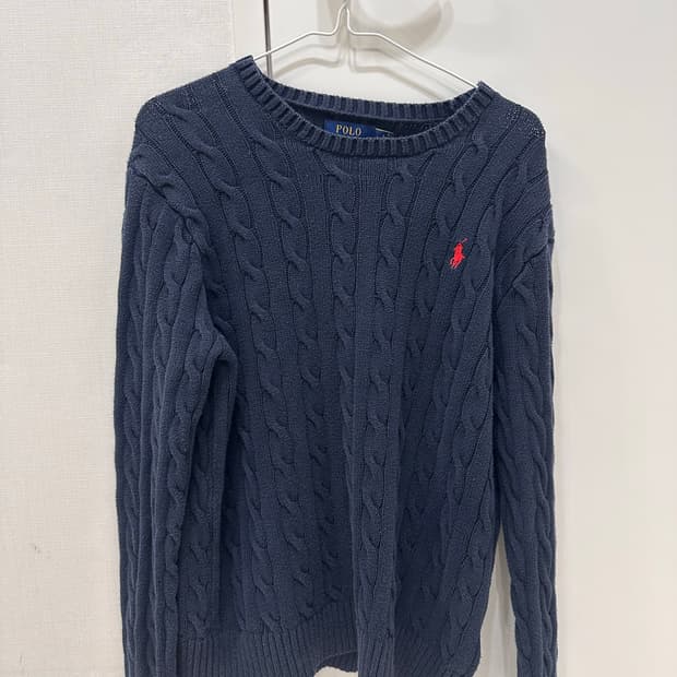 폴로 니트 네이비 L