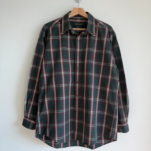 올드 빈폴(Bean Pole) 체크 셔츠
