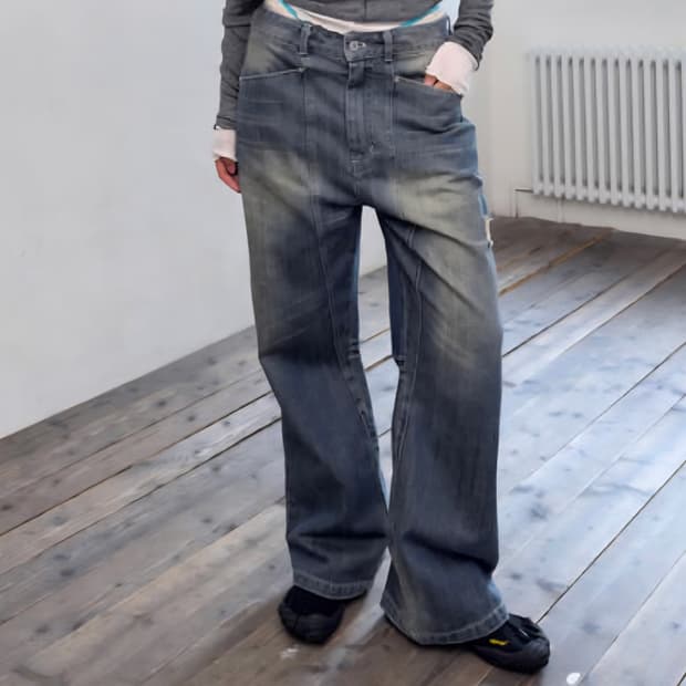 포르테나 데님 미시착 새상품 S사이즈