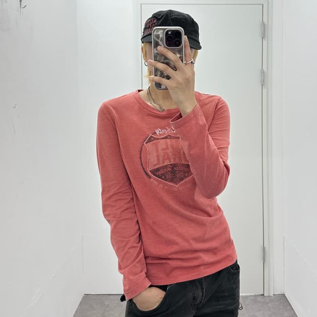 Get used dusty pink long sleeve