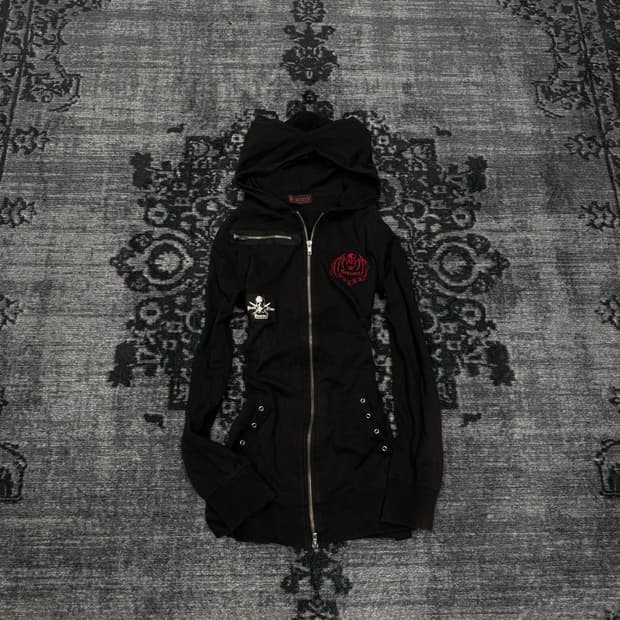 Deorart 00s cat ear punk hoodie