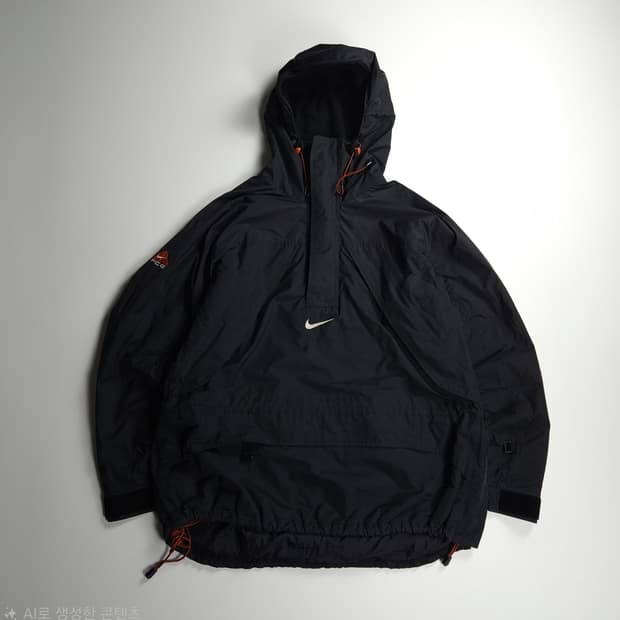 00s 나이키 acg 올드스쿨 박시핏 아노락 점퍼 (XL)