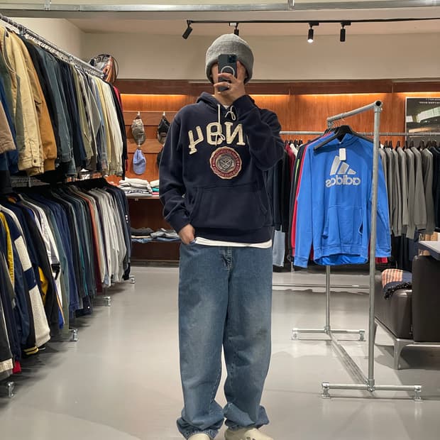 90‘s OLD NAVY 후드 티셔츠  