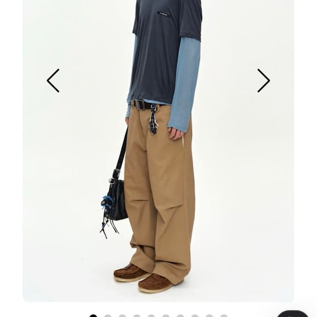 앤더슨벨 BRAD LAYERED T-SHIRT XL