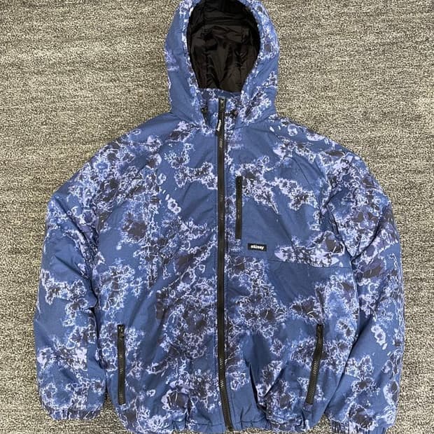 스투시 정품 아이스카모 패딩