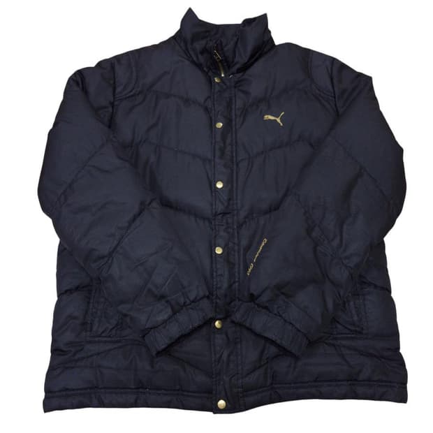 바배) 푸마 덕다운 블랙 패딩