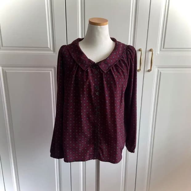 빈티지 블라우스