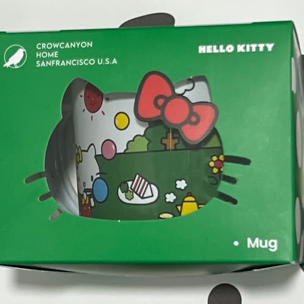 (새제품)크로우캐년X헬로키티 머그