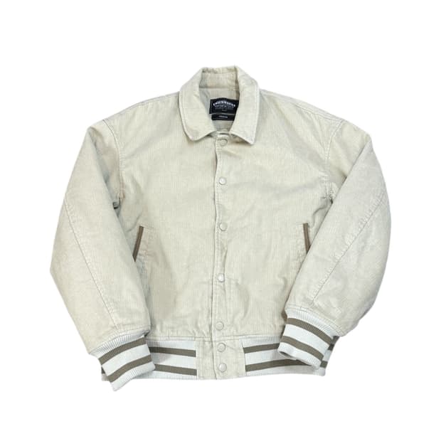 프리즘웍스 코듀로이 바시티 자켓