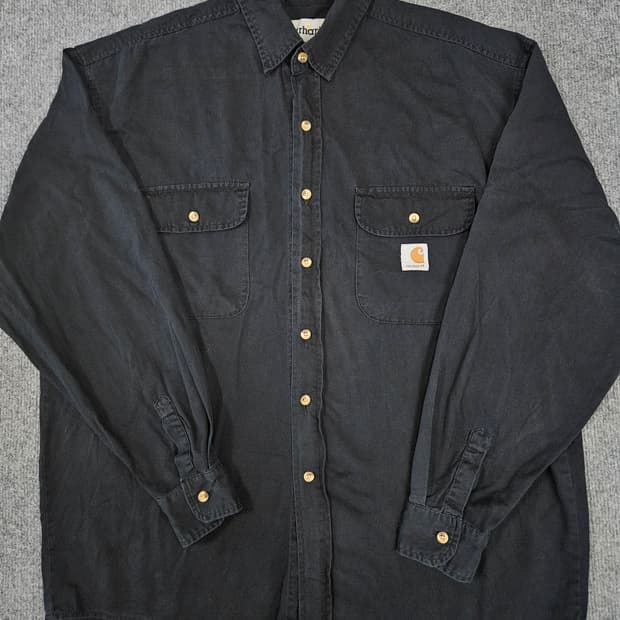 칼하트 네이비 워크 남방셔츠 급처