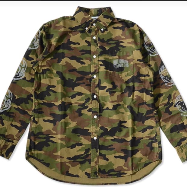 Billionaire Boys Club 카모셔츠