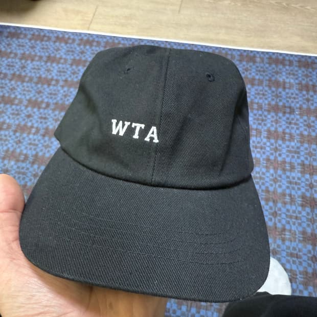 wtaps 더블탭스 캡모자 블랙
