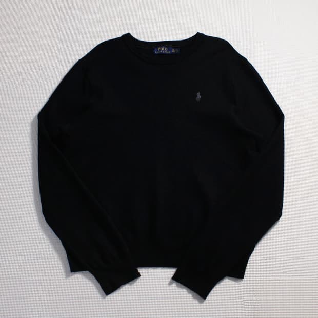 Polo 폴로 랄프로렌 블랙 라운드 니트
