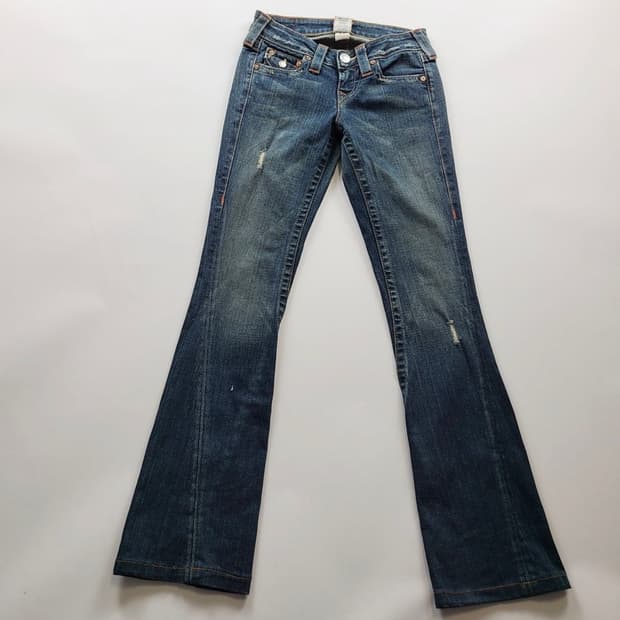 트루릴리전 부츠컷 데님팬츠 조이 24 