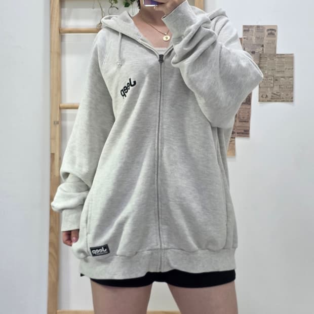 [프립]2XL/지프 후드집업