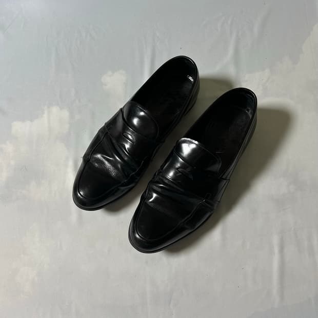 Prada classic strap loafers shoes