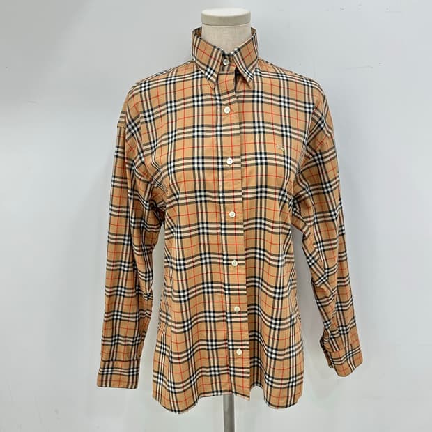 버버리 노바체크 여성 남방